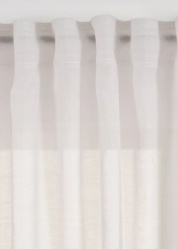 Mönstrad gardin (1-pack), bonprix