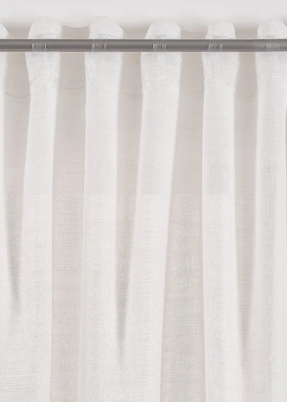 Gardinlängd med struktur, även som extralång (1-pack), bonprix