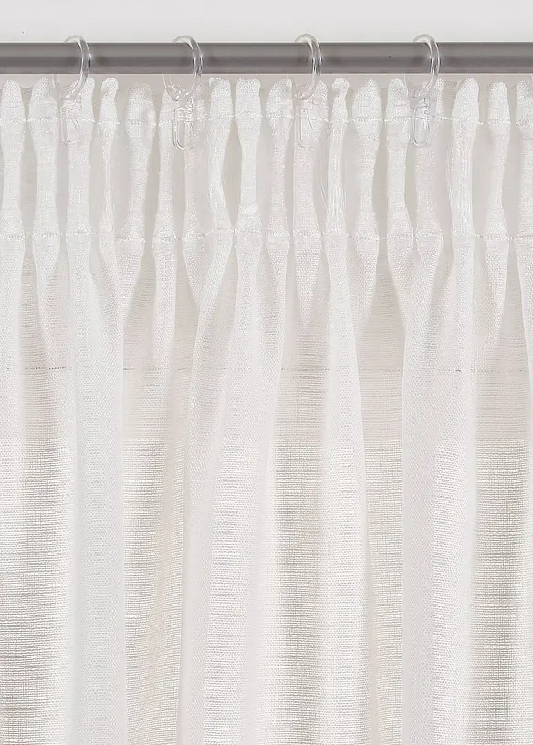 Gardinlängd med struktur, även som extralång (1-pack), bonprix