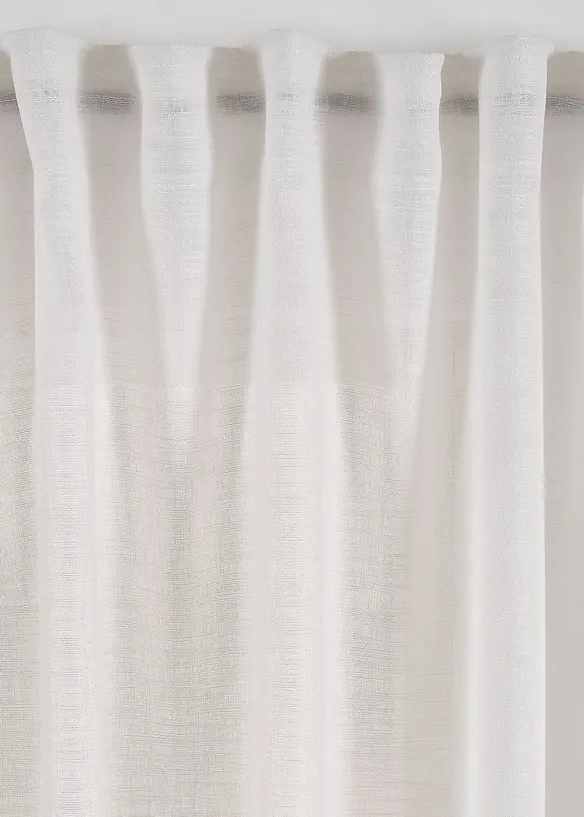 Gardinlängd med struktur, även som extralång (1-pack), bonprix