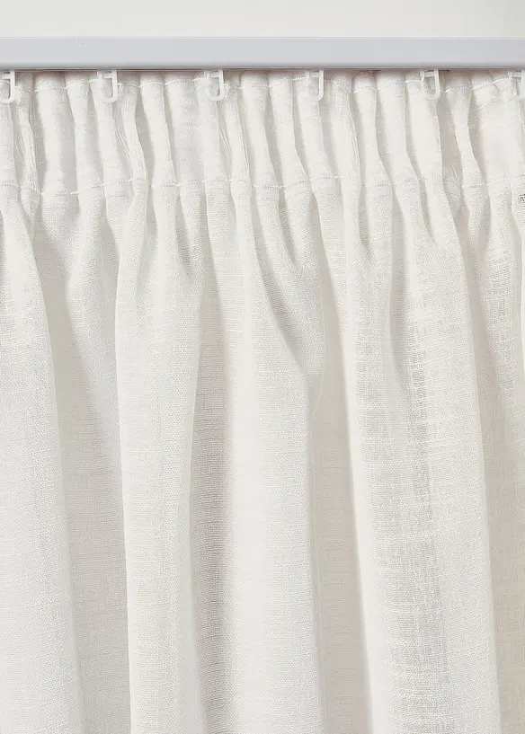 Gardinlängd med struktur, även som extralång (1-pack), bonprix