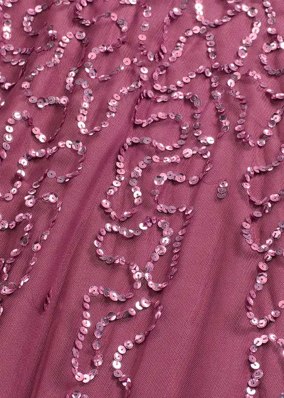 Maxikl&auml;nning med paljetter, bonprix