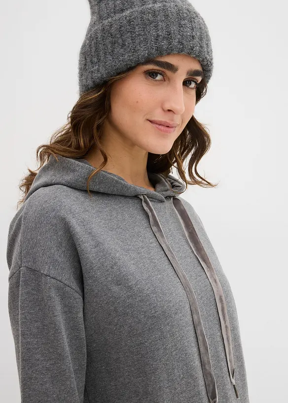 Jerseyklänning med bomull, bonprix