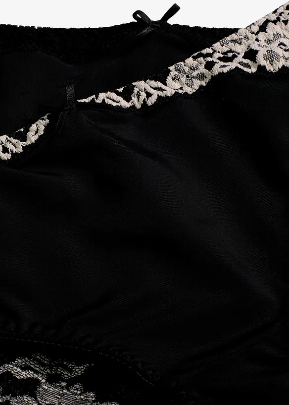 Trosa med fin spets (2-pack), bonprix