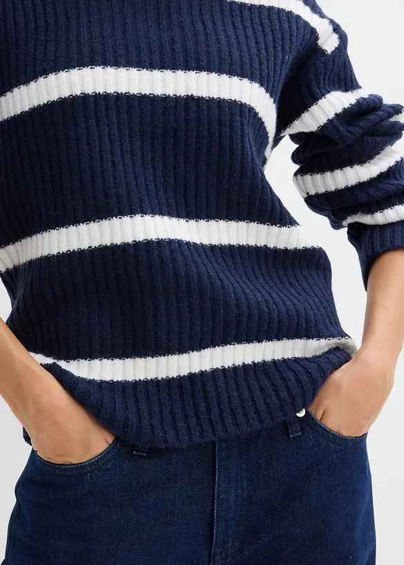 Randig tröja, bonprix