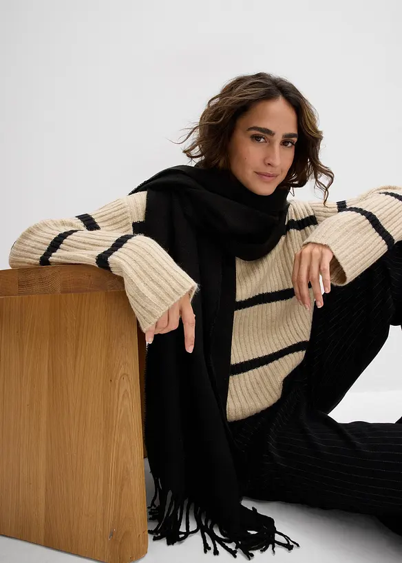 Randig tröja, bonprix