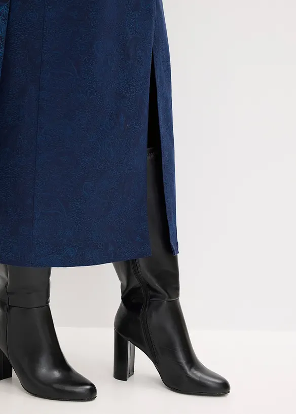 Kjol i bomull med stretch, bonprix