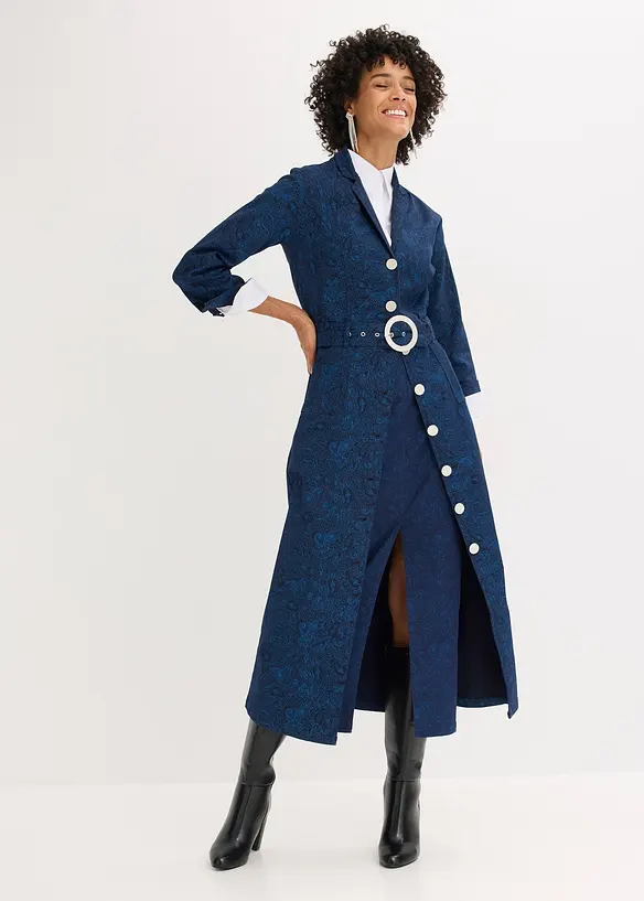 Kjol i bomull med stretch, bonprix