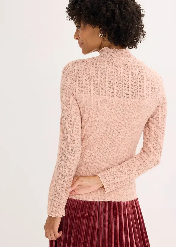 Polotröja av spets, bonprix