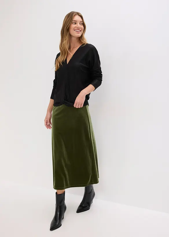 L&aring;ng&auml;rmad topp, bonprix