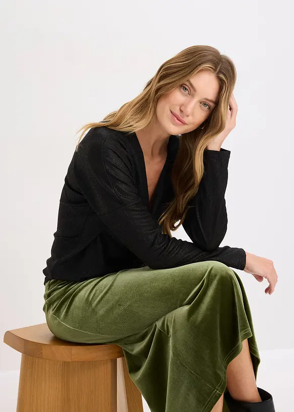 L&aring;ng&auml;rmad topp, bonprix