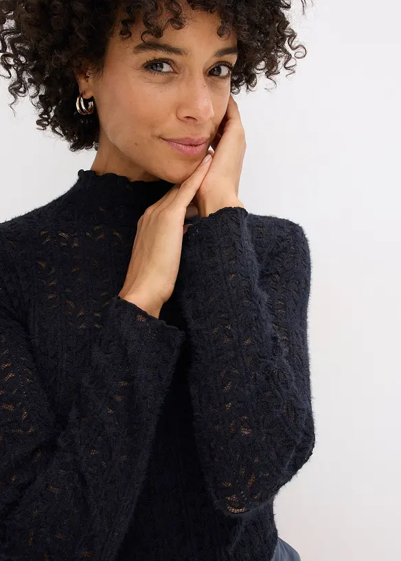 Polotr&ouml;ja av spets, bonprix