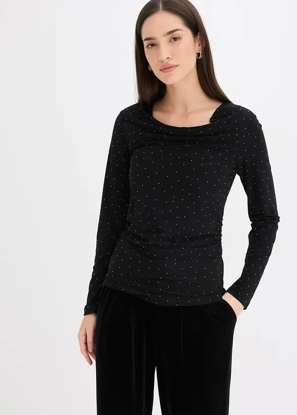 L&aring;ng&auml;rmad topp, bonprix