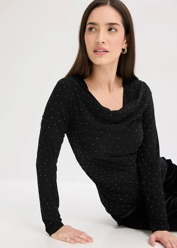 L&aring;ng&auml;rmad topp, bonprix