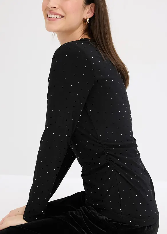 L&aring;ng&auml;rmad topp, bonprix