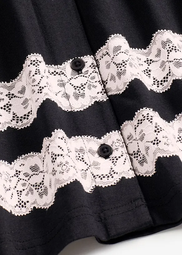 Pyjamas i mjuk viskosmix, bonprix