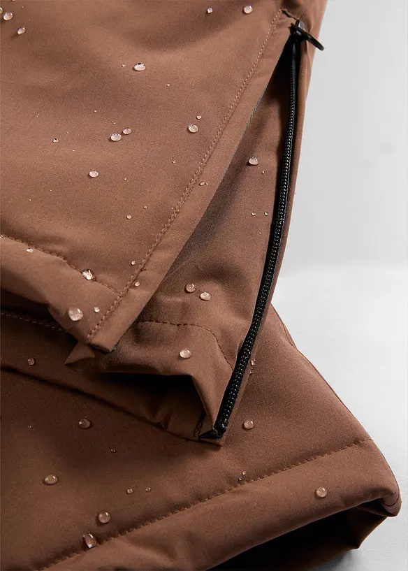 Skidbyxa i funktionsmaterial, vadderad, med snölås, bonprix