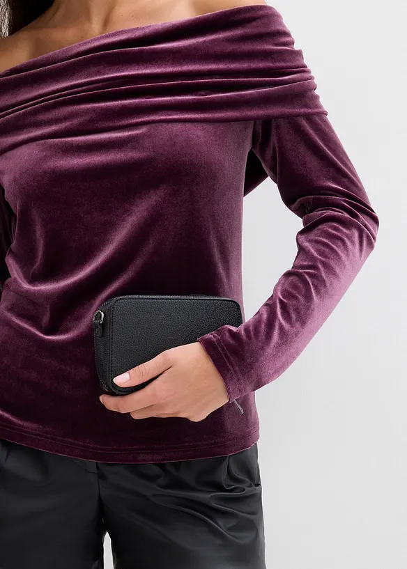 Singoallatopp i mjuk sammet, bonprix