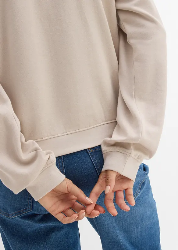 Sweatshirt av ekologisk bomull, bonprix