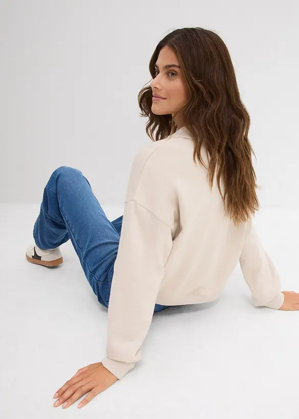 Sweatshirt av ekologisk bomull, bonprix