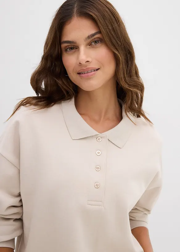 Sweatshirt av ekologisk bomull, bonprix