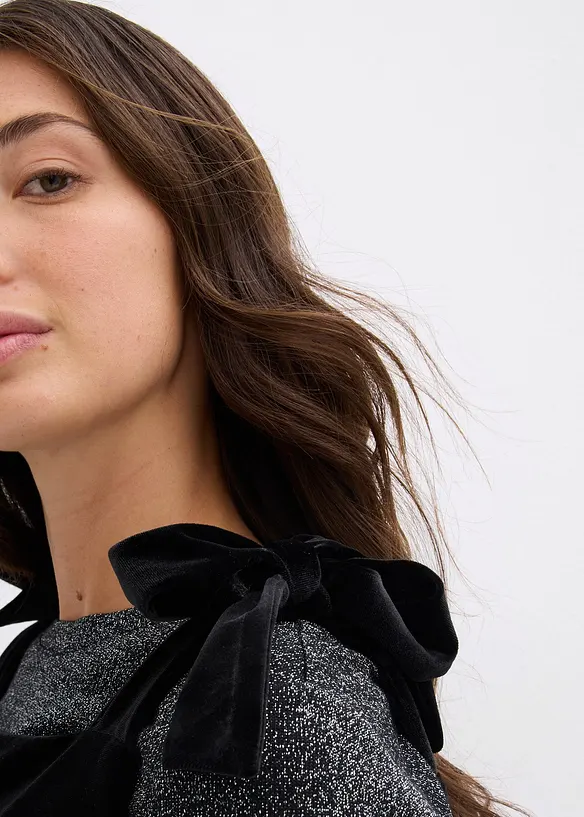 Miniklänning i mjuk sammet, bonprix