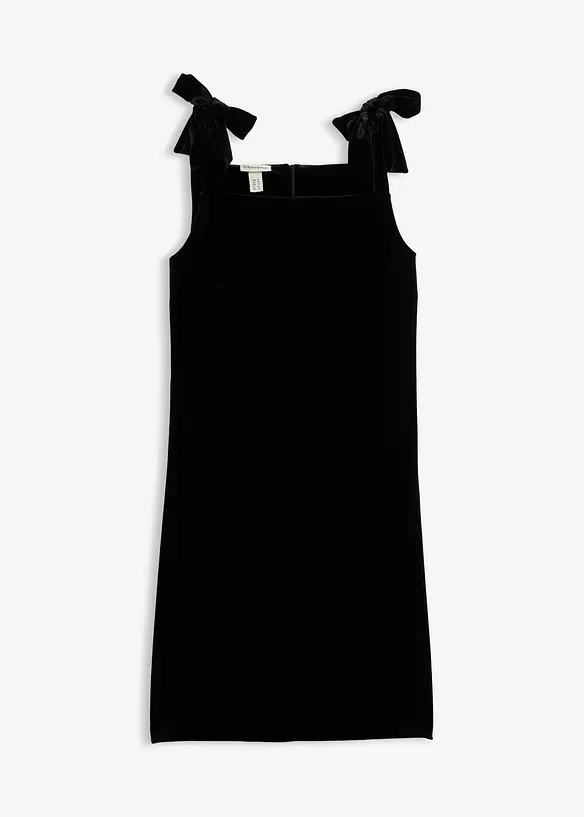 Miniklänning i mjuk sammet, bonprix