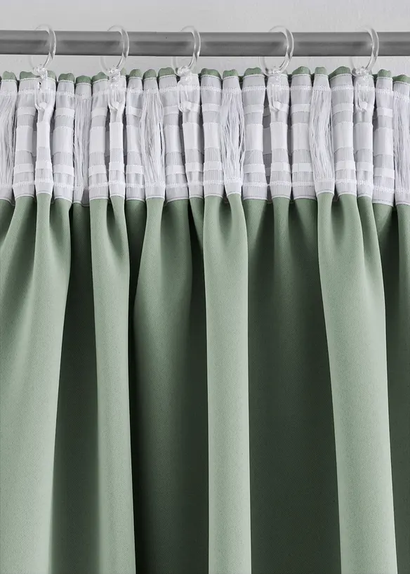 Mörkläggande gardinlängd, flera storlekar (1-pack), bonprix