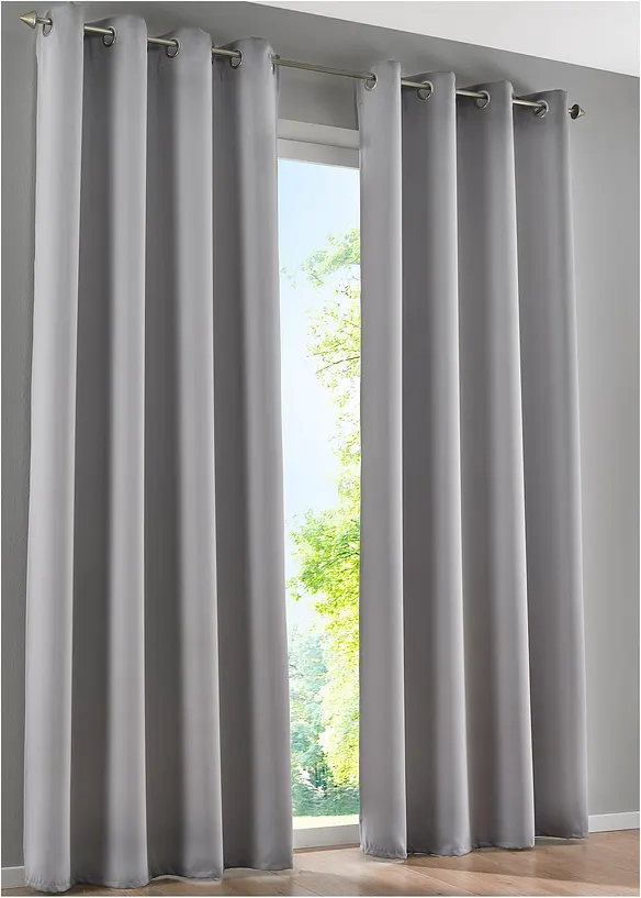 Mörkläggande gardinlängd, flera storlekar (1-pack), bonprix