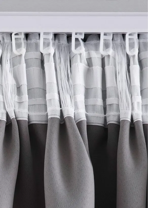 Mörkläggande gardinlängd, flera storlekar (1-pack), bonprix