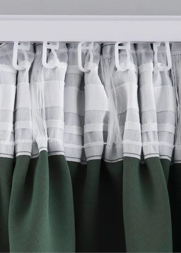 Mörkläggande gardinlängd, flera storlekar (1-pack), bonprix