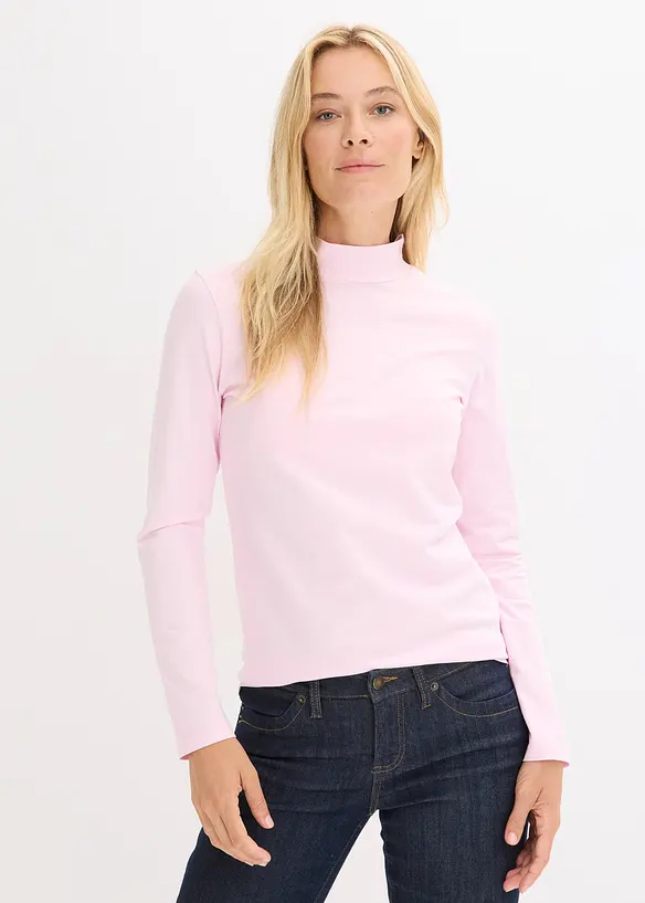 L&aring;ng&auml;rmad topp i figurn&auml;ra modell, bonprix