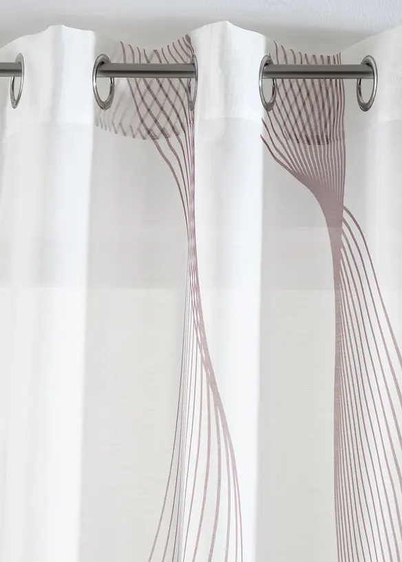 V&aring;gm&ouml;nstrad gardin (1-pack), bonprix