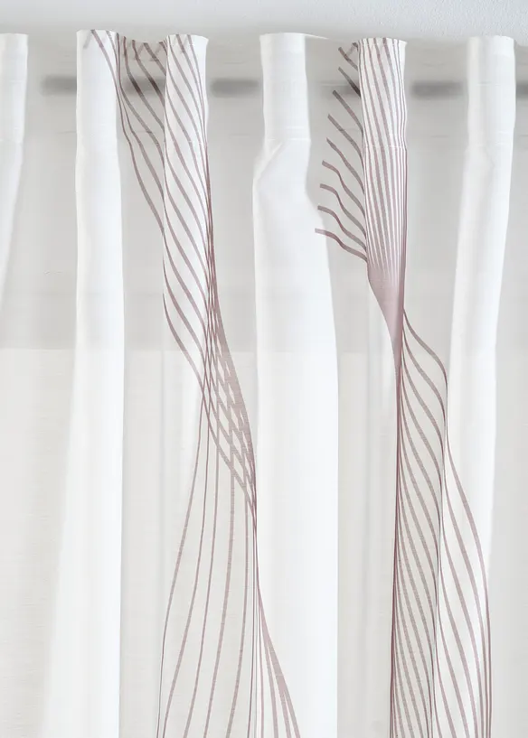 V&aring;gm&ouml;nstrad gardin (1-pack), bonprix