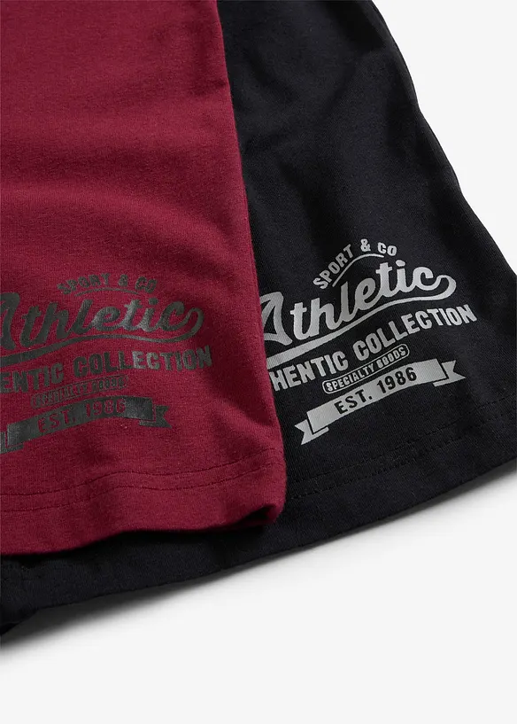 Långa boxershorts med bomull (3-pack), bonprix