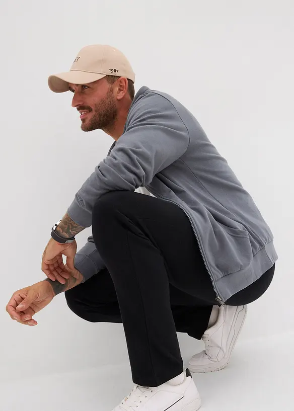 Munkjacka med dragkedja, bonprix