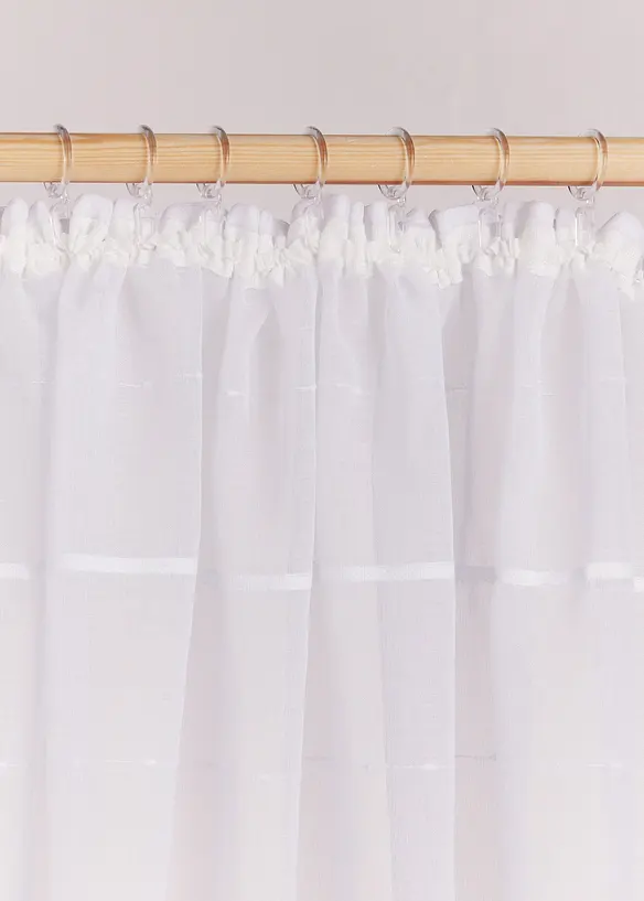 Gardin med 3D-r&auml;nder (1-pack), bonprix