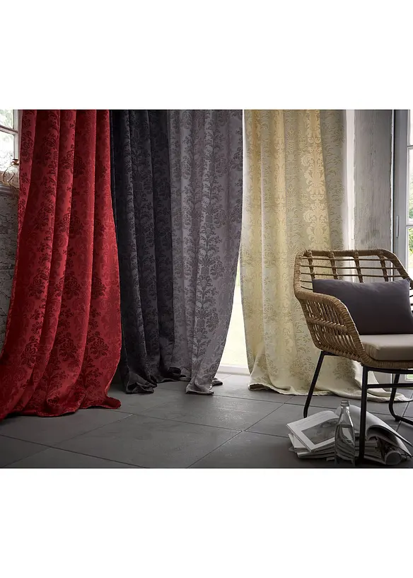 Mörkläggande gardinlängd, många storlekar (1-pack), bonprix