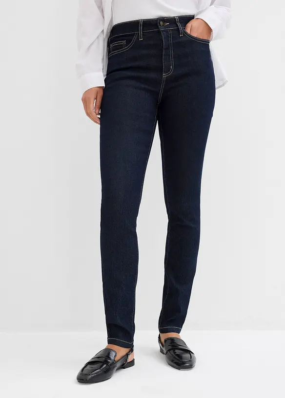 Skinny Jeans Mid Waist, Stretch, bonprix