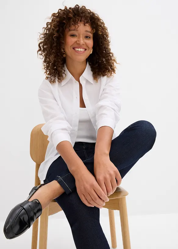 Skinny Jeans Mid Waist, Stretch, bonprix