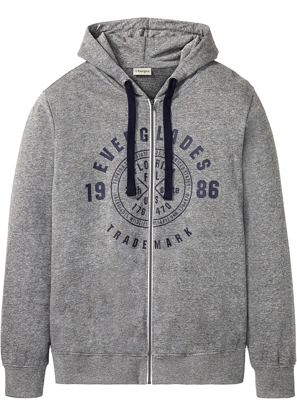 Munkjacka med luva och bekv&auml;mt snitt, bonprix