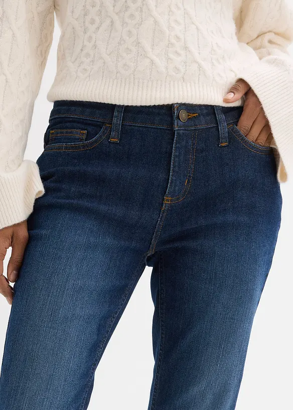 Skinny Jeans Mid Waist, Stretch, bonprix