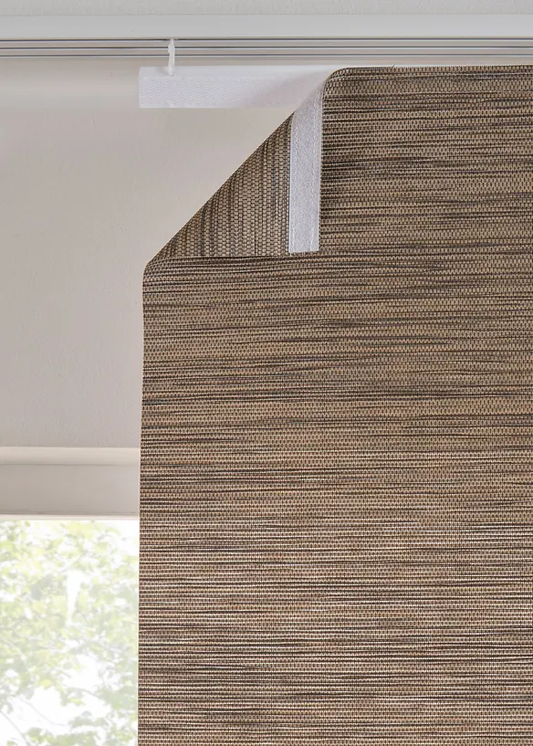 Panelgardin med bambulook (1-pack), bonprix