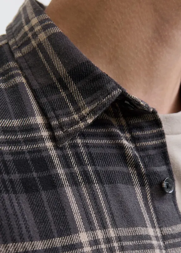 Flanellskjorta i bomull från JJ REBEL, J&J Rebel