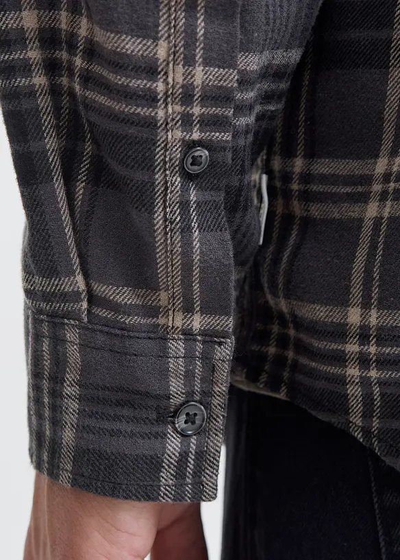 Flanellskjorta i bomull från JJ REBEL, J&J Rebel