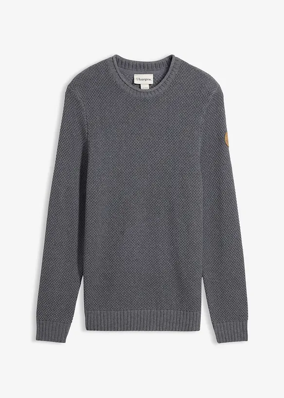 Tröja med återvunnen bomull, bonprix