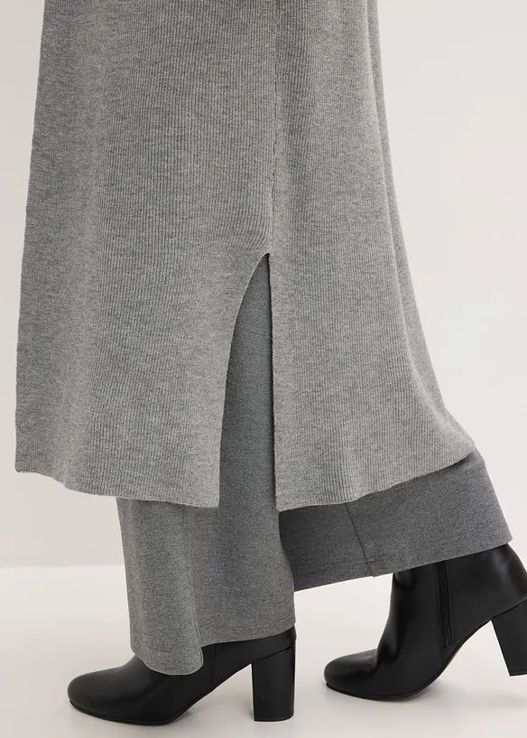 L&aring;ng cardigan med viskos, bonprix