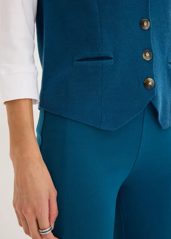 Stickad v&auml;st, bonprix