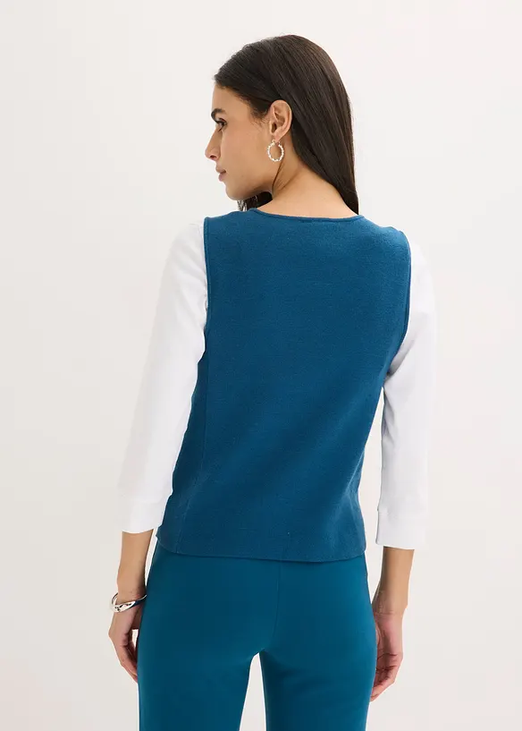 Stickad v&auml;st, bonprix