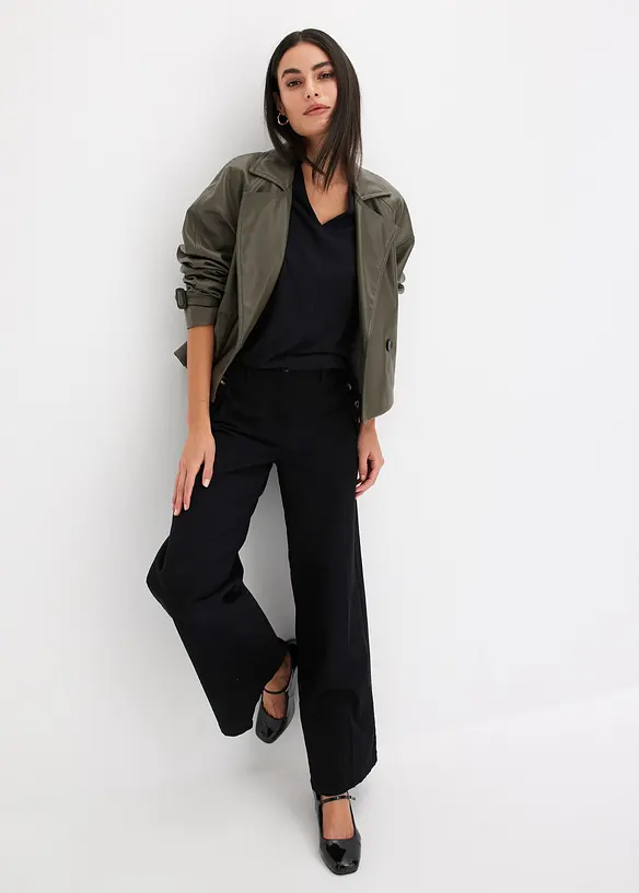 L&aring;ng&auml;rmad topp, bonprix